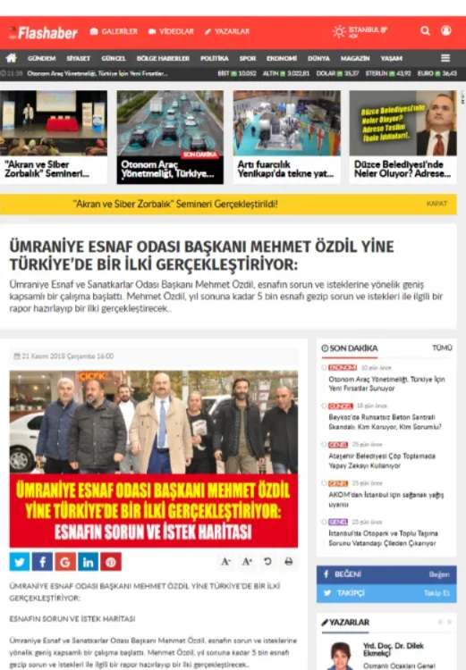 Basında Özdil Modern kurucusu Mehmet Özdil