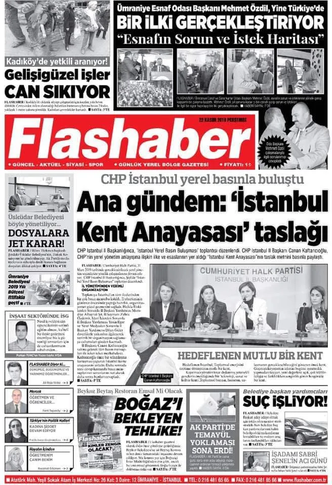 Basında Özdil Modern kurucusu Mehmet Özdil
