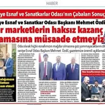 Basında Özdil Modern kurucusu Mehmet Özdil
