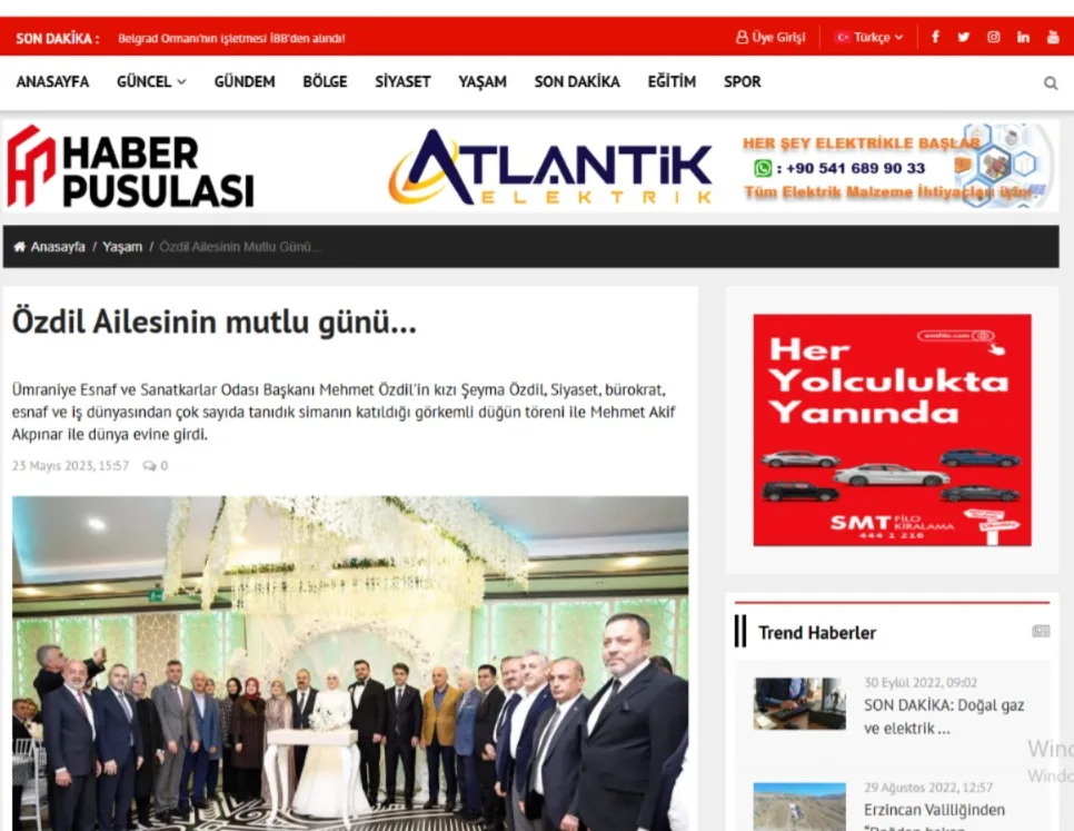 Basında Özdil Modern kurucusu Mehmet Özdil