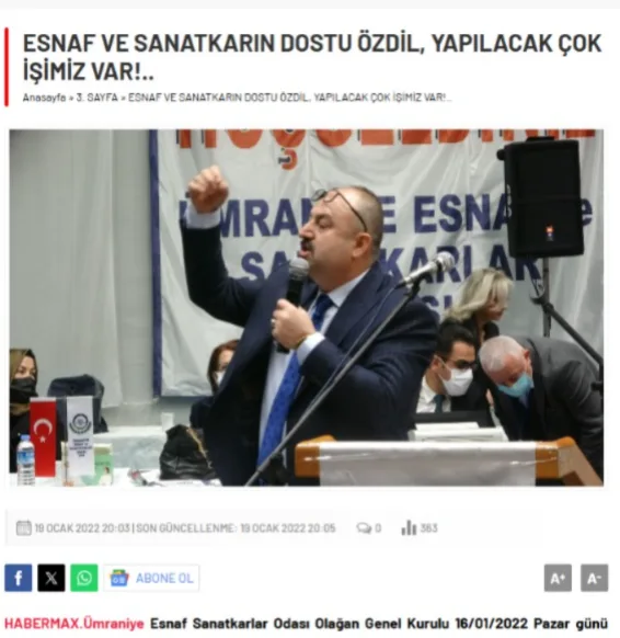 Basında Özdil Modern kurucusu Mehmet Özdil