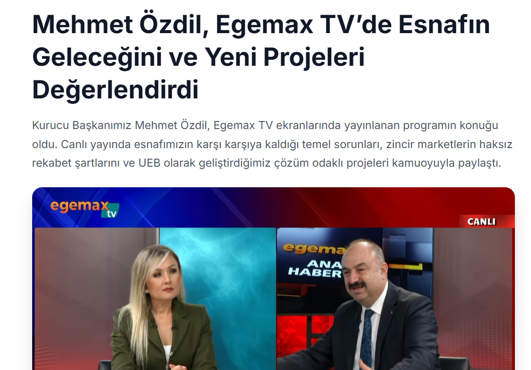 Basında Özdil Modern kurucusu Mehmet Özdil